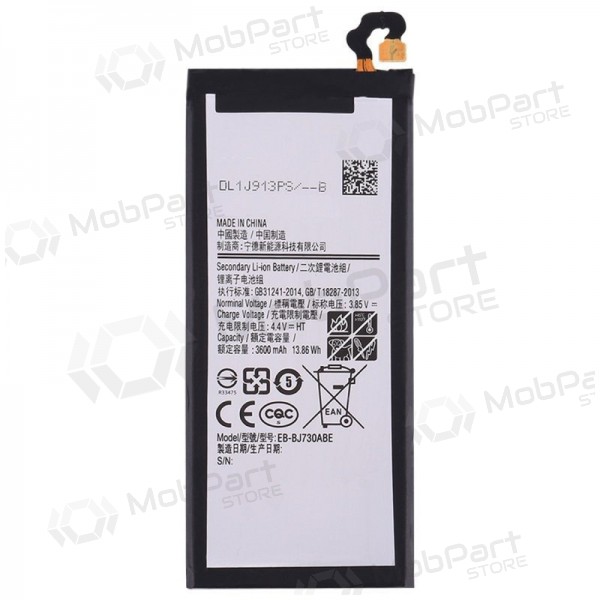 Samsung J730F Galaxy J7 (2017) (EB-BJ730ABE) μπαταρία / συσσωρευτής (3600mAh) Samsung J730F Galaxy J7 (2017) (EB-BJ730ABE) μπαταρία / συσσωρευτής (3600mAh)