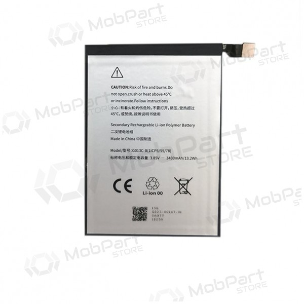 GOOGLE Pixel 3 XL μπαταρία / συσσωρευτής (3430mAh) GOOGLE Pixel 3 XL μπαταρία / συσσωρευτής (3430mAh)