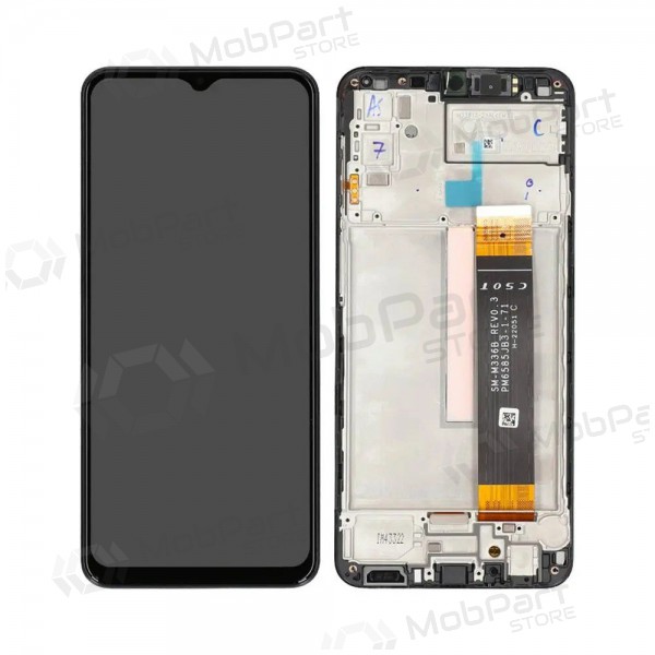 Samsung Galaxy M23 οθόνη (μαύρος) (με πλαίσιο) (γνησια) Samsung Galaxy M23 οθόνη (μαύρος) (με πλαίσιο) (γνησια)