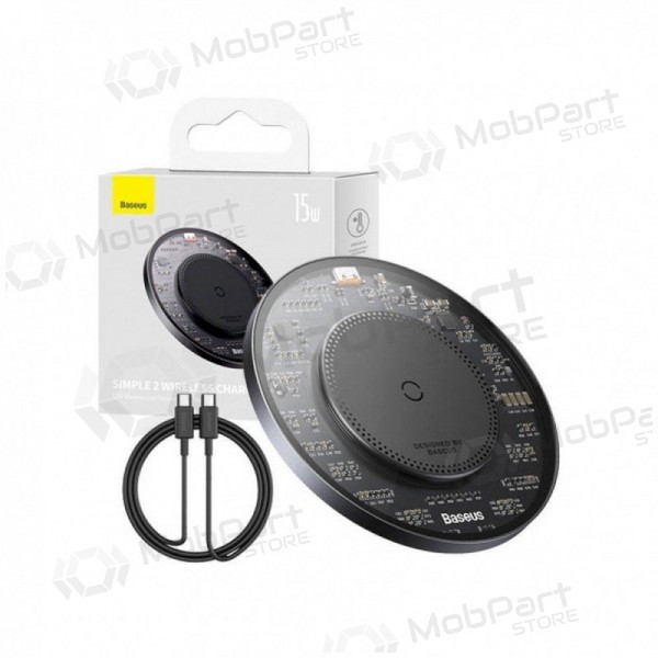 Ασύρματος φορτιστής Baseus BS-W530 15 W Qi μαύρος