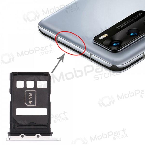 Huawei P40 Υποδοχή κάρτας SIM ασήμι (Silver Frost)