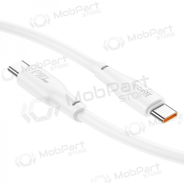USB καλώδιο Hoco X93 60W USB-C to USB-C 2.0m άσπρο