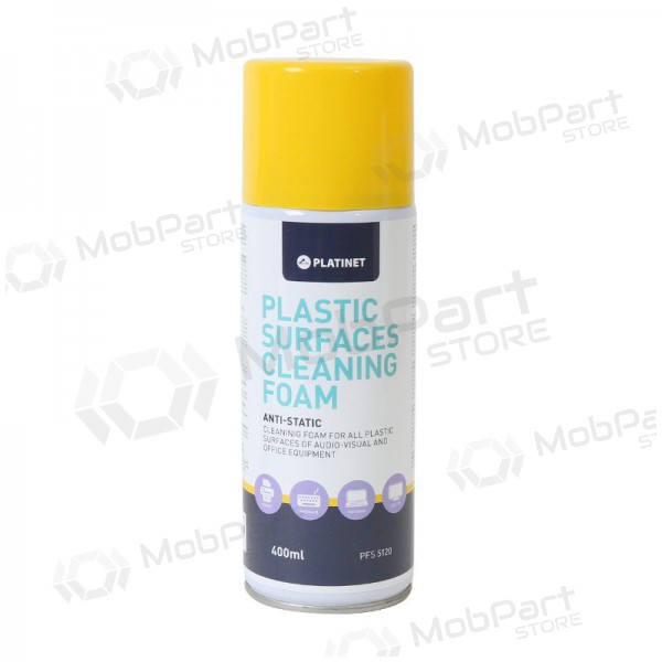 Αφρός καθαρισμού PLATINET προορίζεται για plastikiniams paviršiams (400ml)