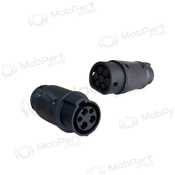 Elektromobilio προσαρμογέας Duosida Type 2 (Female) - Type 1 (Male)