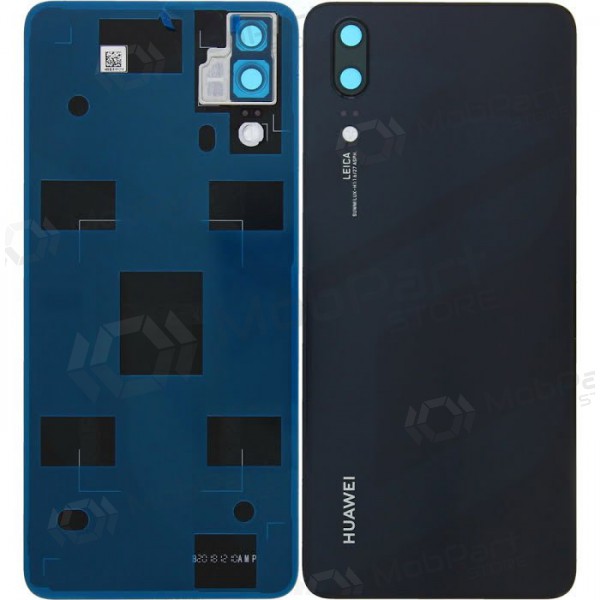 Huawei P20 πίσω κάλυμμα μπαταρίας (μαύρος) (service pack) (γνησια)
