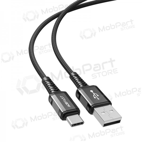 USB καλώδιο Acefast C1-04 USB-A to USB-C 1.2m μαύρος