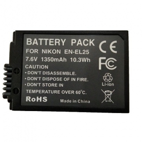NIKON EN-EL25 1350mAh φωτογραφική μπαταρία / συσσωρευτής