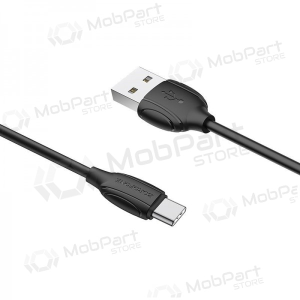 USB καλώδιο Borofone BX19 USB-A to USB-C 1.0m μαύρος