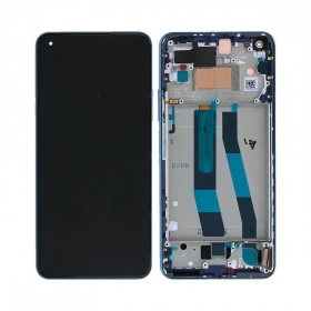 Xiaomi 11 Lite 5G NE οθόνη (μπλε) (με πλαίσιο) (γνησια)