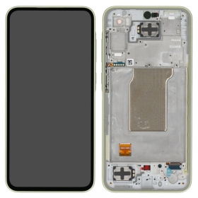 Ekranas Samsung A356 A35 5G su lietimui jautriu stikliuku και rėmeliu Awesome Lemon γνησια (service pack)