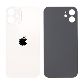 Apple iPhone 12 mini πίσω κάλυμμα μπαταρίας (άσπρο) (bigger hole for camera)