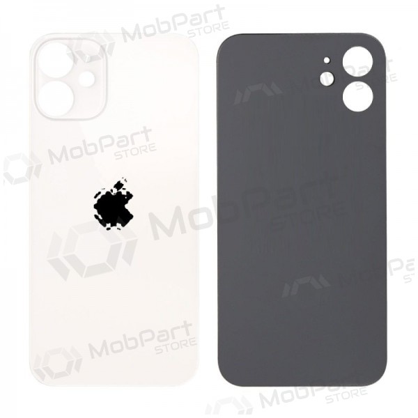 Apple iPhone 12 mini πίσω κάλυμμα μπαταρίας (άσπρο) (bigger hole for camera) Apple iPhone 12 mini πίσω κάλυμμα μπαταρίας (άσπρο) (bigger hole for camera)
