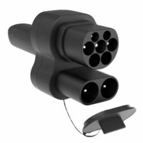 Elektromobilio προσαρμογέας CCS2 - NACS (Tesla DC/AC)