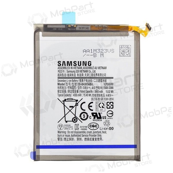Samsung Galaxy A20, A30, A30s, A50, A50s μπαταρία, akumuliatorius (γνησια) Samsung Galaxy A20, A30, A30s, A50, A50s μπαταρία, akumuliatorius (γνησια)
