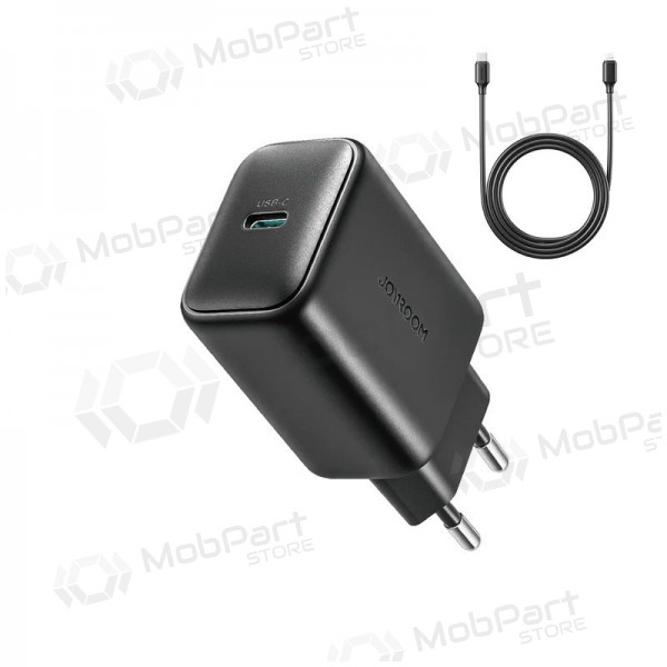 Φορτιστής Joyroom JR-TCF23 USB-C 25W + USB-C to USB-C cable 1.0m μαύρος