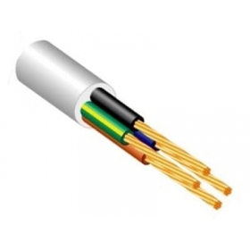 Εύκαμπτο καλώδιο Lietkabelis OMY BVV-F 5x6 mm² χάλκινο PVC.