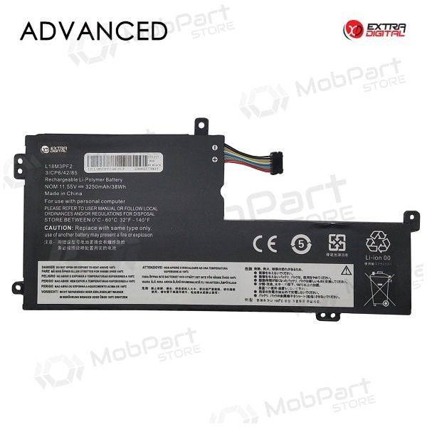 LENOVO L18M3PF2, 3250mAh μπαταρία Laptop, Advanced LENOVO L18M3PF2, 3250mAh μπαταρία Laptop, Advanced