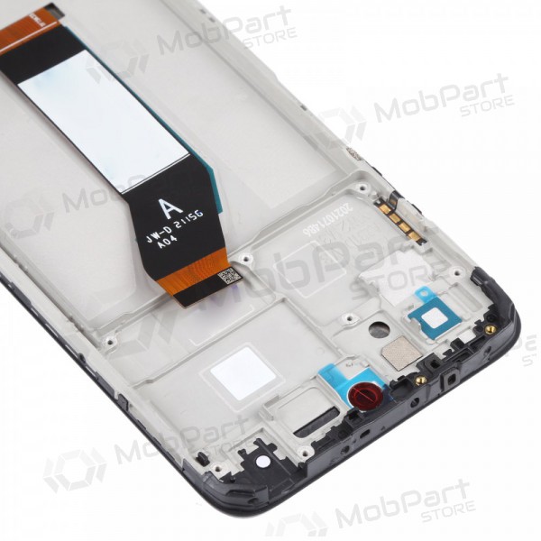 Xiaomi Redmi 10 2021 οθόνη (μαύρος) (με πλαίσιο) (γνησια) Xiaomi Redmi 10 2021 οθόνη (μαύρος) (με πλαίσιο) (γνησια)