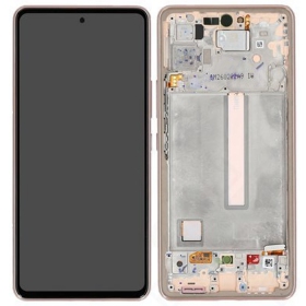 Samsung Galaxy A53 5G οθόνη (Awesome Peach) (με πλαίσιο) (γνησια)