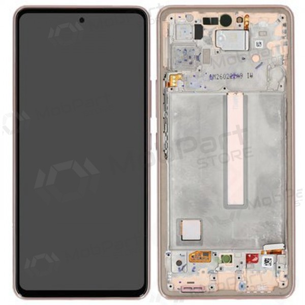 Samsung Galaxy A53 5G οθόνη (Awesome Peach) (με πλαίσιο) (γνησια)