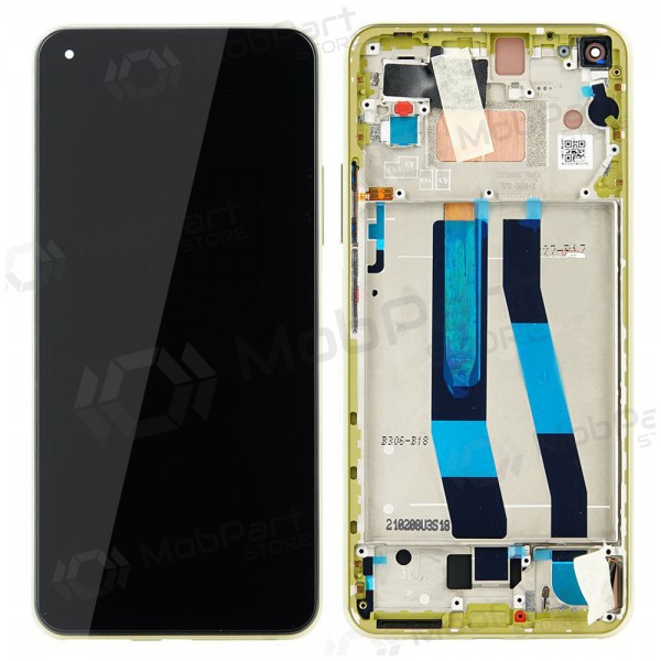 Xiaomi Mi 11 Lite 4G / Mi 11 Lite 5G οθόνη (κίτρινος) (με πλαίσιο) (γνησια) Xiaomi Mi 11 Lite 4G / Mi 11 Lite 5G οθόνη (κίτρινος) (με πλαίσιο) (γνησια)