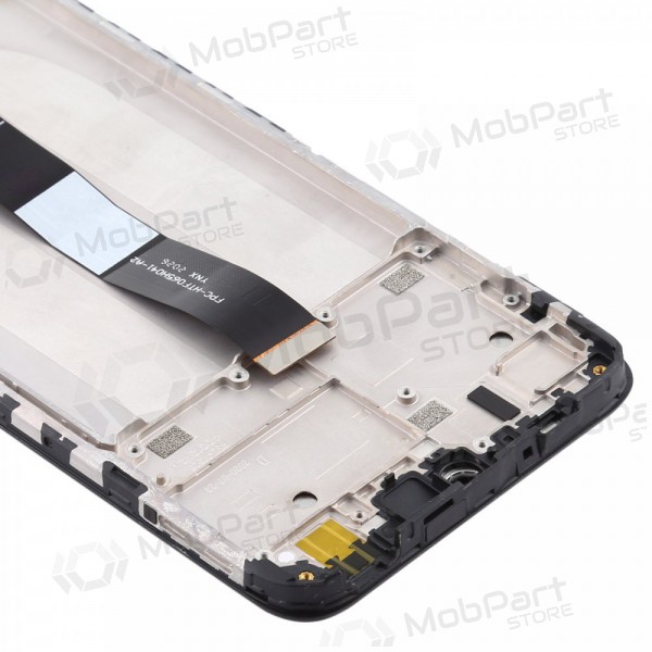 Xiaomi Redmi 9A / 9C / 9AT οθόνη (μαύρος) (με πλαίσιο) (γνησια)