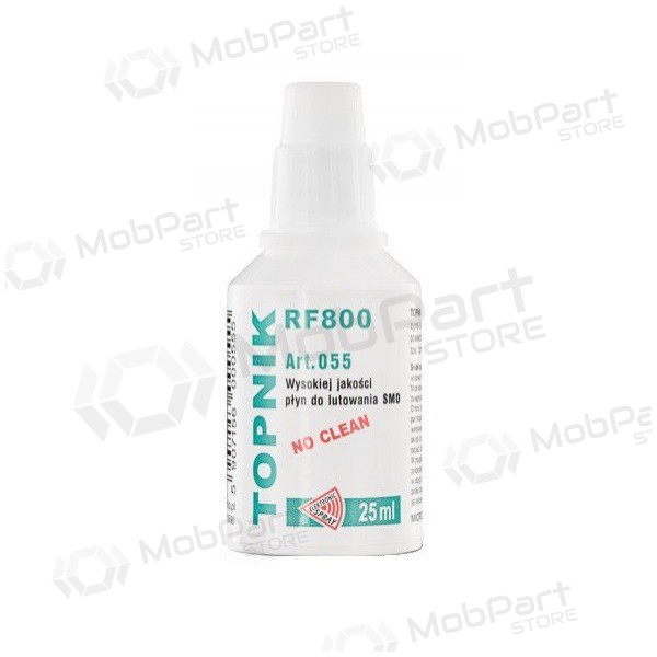 Litavimo fliusas RF800 SMD elementams 25ml