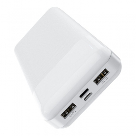 Εξωτερική μπαταρία Power Bank Hoco J72A 20000mAh άσπρο