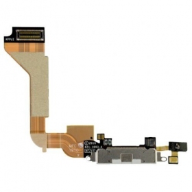Apple iPhone 4 θύρα φόρτισης (άσπρο)
