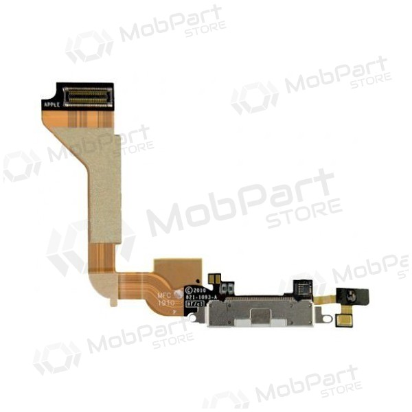 Apple iPhone 4 θύρα φόρτισης (άσπρο)