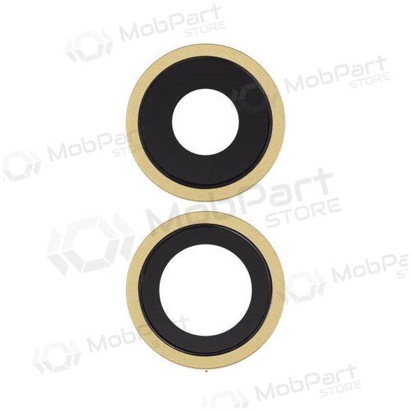 Apple iPhone 11 τζαμάκι κάμερας (2τεμ) (κίτρινος) (με πλαίσιο) Apple iPhone 11 τζαμάκι κάμερας (2τεμ) (κίτρινος) (με πλαίσιο)