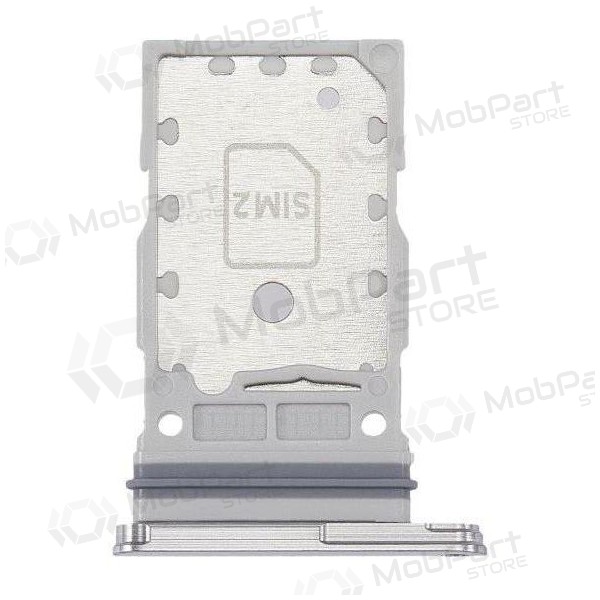 Samsung S901 / S906 Galaxy S22 / S22 Plus Υποδοχή κάρτας SIM (Dual) (άσπρο) Samsung S901 / S906 Galaxy S22 / S22 Plus Υποδοχή κάρτας SIM (Dual) (άσπρο)