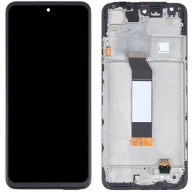 Xiaomi Redmi Note 10 5G / Redmi Note 10T 5G / Poco M3 Pro 5G οθόνη (μαύρος) (με πλαίσιο) (Premium)