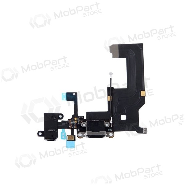 Apple iPhone 5 θύρα φόρτισης (μαύρος)