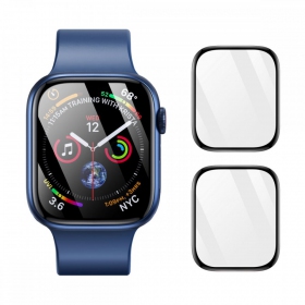 LCD apsauginis stikliukas Dux Ducis Pmma (2Pack) Apple Watch 41mm μαύρος