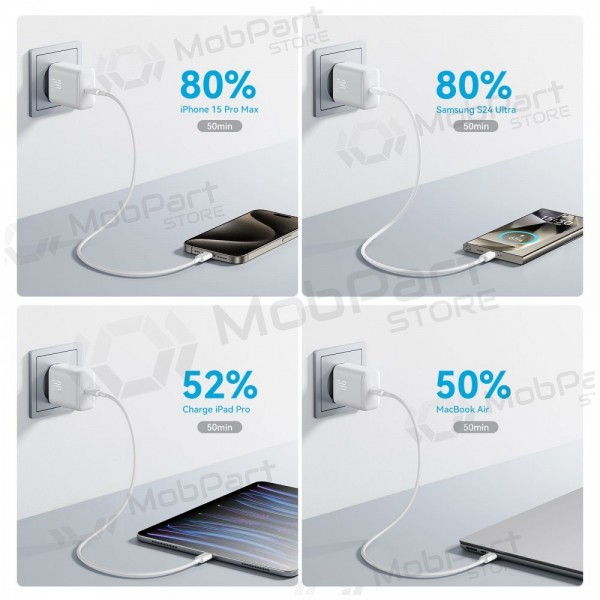 Φορτιστής Joyroom JR-TCF24 USB-C PD30W άσπρο
