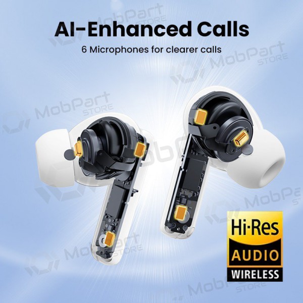 Ασύρματοςs ausinės Ugreen WS200 HiTune T6 Active Noise-Cancelling Earbuds Ασύρματοςs ausinės Ugreen WS200 HiTune T6 Active Noise-Cancelling Earbuds