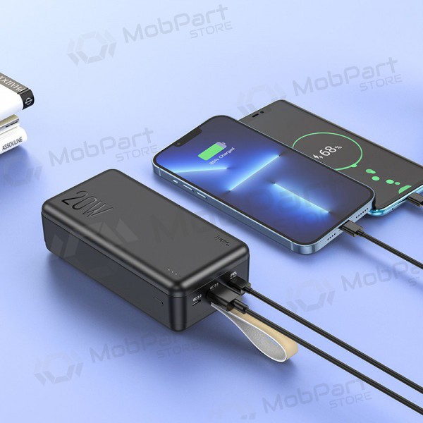 Εξωτερική μπαταρία Power Bank Hoco J87B PD20W+QC3.0 30000mAh μαύρος