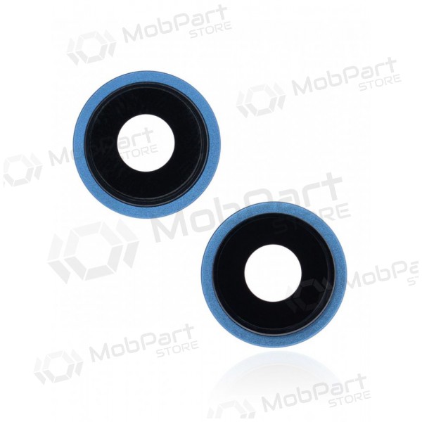 Apple iPhone 13 mini τζαμάκι κάμερας (2τεμ) (μπλε) (με πλαίσιο) Apple iPhone 13 mini τζαμάκι κάμερας (2τεμ) (μπλε) (με πλαίσιο)