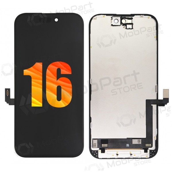 Ekranas προορίζεται για iPhone 16 su lietimui jautriu stikliuku INCELL (without Removable IC)