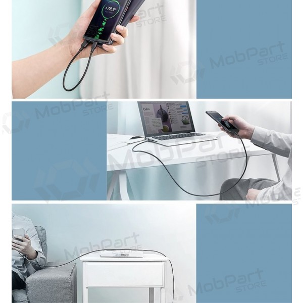USB καλώδιο Ugreen US287 USB to USB-C 3A 2.0m μαύρος