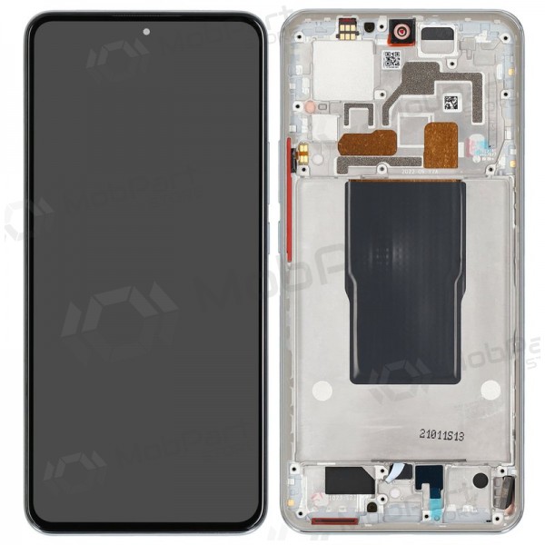 Xiaomi 12T / 12T Pro οθόνη (ασήμι) (με πλαίσιο) (Premium) Xiaomi 12T / 12T Pro οθόνη (ασήμι) (με πλαίσιο) (Premium)