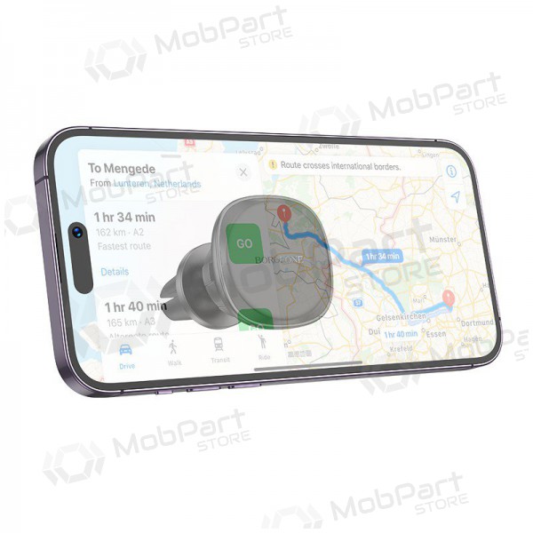 Θήκη τηλεφώνου αυτοκινήτου Borofone BH102 (air vent) μαύρος
