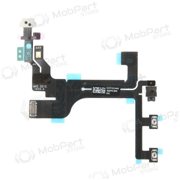 Apple iPhone 5C on / off (įjungimo), εύκαμπτο καλώδιο ελέγχου ήχου Apple iPhone 5C on / off (įjungimo), εύκαμπτο καλώδιο ελέγχου ήχου