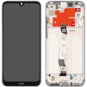 Xiaomi Redmi Note 8T οθόνη (άσπρο) (με πλαίσιο) (γνησια)