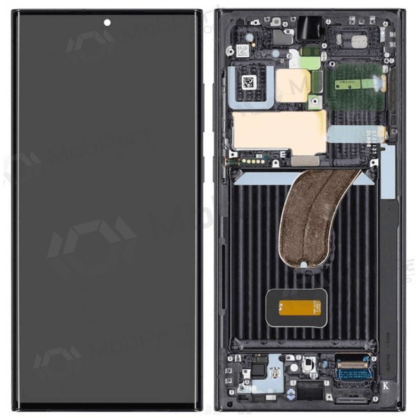 Samsung Galaxy S23 Ultra οθόνη (μαύρος) (με πλαίσιο) (OLED)