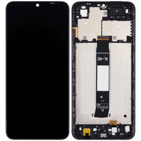 Xiaomi Redmi A1 / A1+ οθόνη (μαύρος) (με πλαίσιο) (Premium)