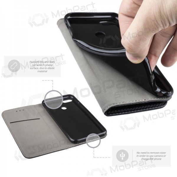 Samsung Galaxy A37 θήκη - Smart Magnet (μαύρη)