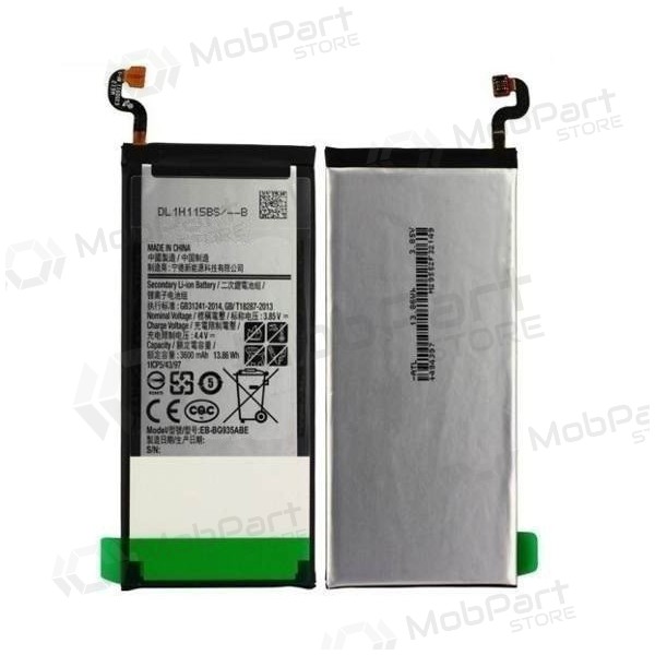 Samsung G935F Galaxy S7 Edge (EB-BG935ABE) μπαταρία / συσσωρευτής (3600mAh) Samsung G935F Galaxy S7 Edge (EB-BG935ABE) μπαταρία / συσσωρευτής (3600mAh)