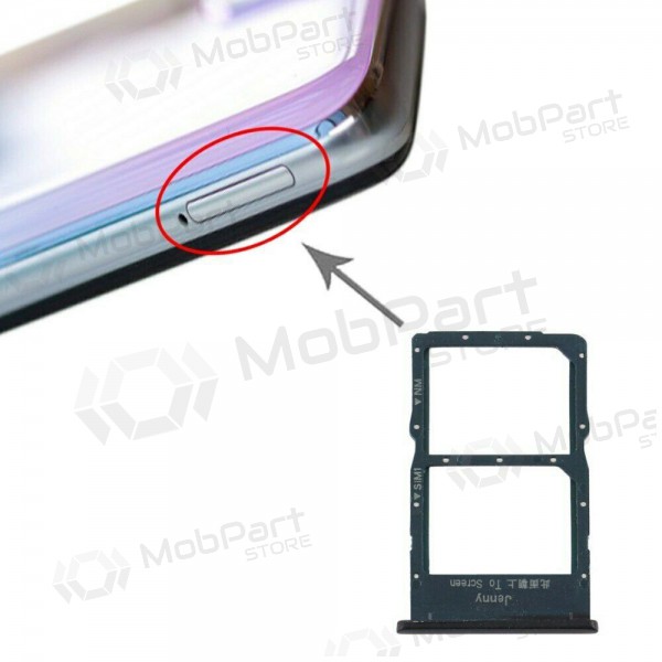 Huawei P40 Lite Υποδοχή κάρτας SIM (μαύρος)